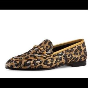 Gucci Fabulous Animal Print Jordaan Loafers 🐆